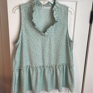 Boutique peplum blouse